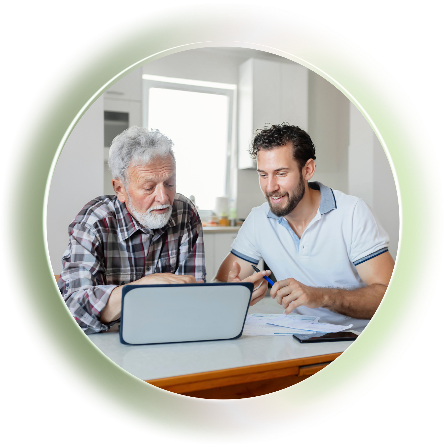 Symbolbild für Unterstützung bei Krankheit, Unfall oder nach einer Operation